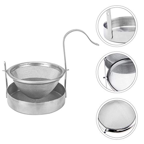 Hemoton Filtro de ChÃ¡ de AÃ§o InoxidÃ¡vel Filtro de ChÃ¡ Coador de ChÃ¡ Infusor Filtros de ChÃ¡ par