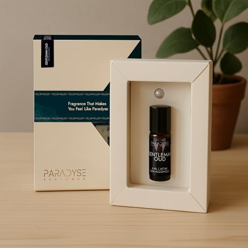 Image of Gentlemen Oud Attar | Non-Alcoholic Perfume Oil Roll On | Luxury Attar | Premium & Long Lasting | 6 ml