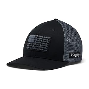 Columbia PFG Fish Flag Mesh Ball Cap-High