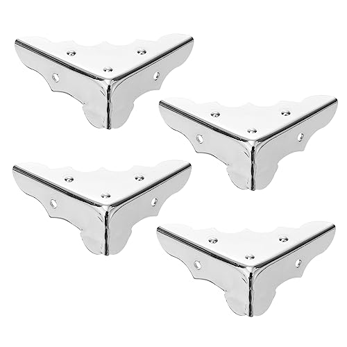 GOOHOCHY Set of 4 Metal Corner Protectors and Edge Protectors, 36 x 36 x 10 cm