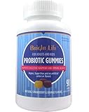 Probiotic Gummies by Bright Life - Sugar Free (90 COUNT) - 5 Billion CFU Vegan Digestive Aid for Adults and Kids - Chewable Gummy Probiotics Support Immunity and Digestive Health by Bright Life