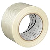 Tartan Filament Tape 8934, Clear, 72 mm x 55 m, 4 mil, 12 rolls per case