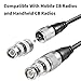 Long Range 27MHz Magnetic Base CB Radio Antenna with PL-259 BNC Male Connector for Mobile/Car Radio Cobra Midland Uniden Maxon President Vehicle Car Truck Mobile Handheld CB Radio Shack, Eifagur