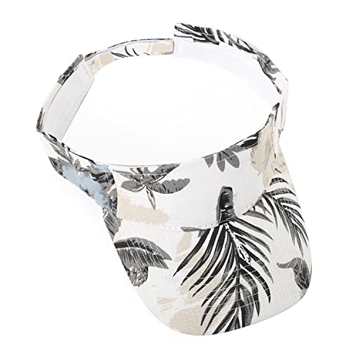 Image of HH HOFNEN Sports Sun Visor Hats Cotton Twill Ball Adjustable Sun Caps for Men Women
