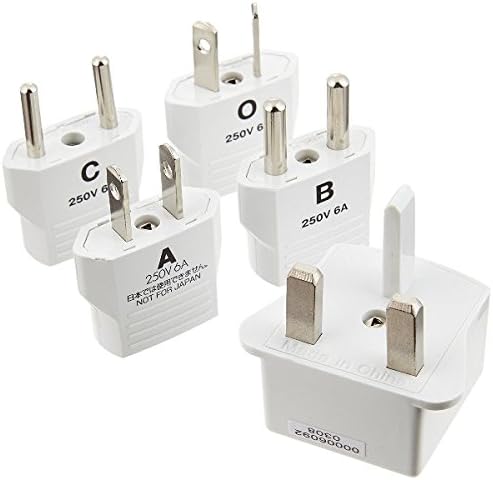 Amazon Co Jp ヤザワ 電源変換プラグ Bfタイプ Aタイプ Hpjp5 Bk 国内で海外の電気製品が使える ホーム キッチン