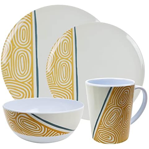 Leisurewize 16-Piece Unbreakable Dinner Set Cover