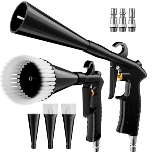 Image of Detailing Car Cleaning Gun Interior Dryer Air Blow Gun, High Pressure Blower Gun, Car Detailing Tools for Quickly Blowing Out Dirt and DustWorking with Air