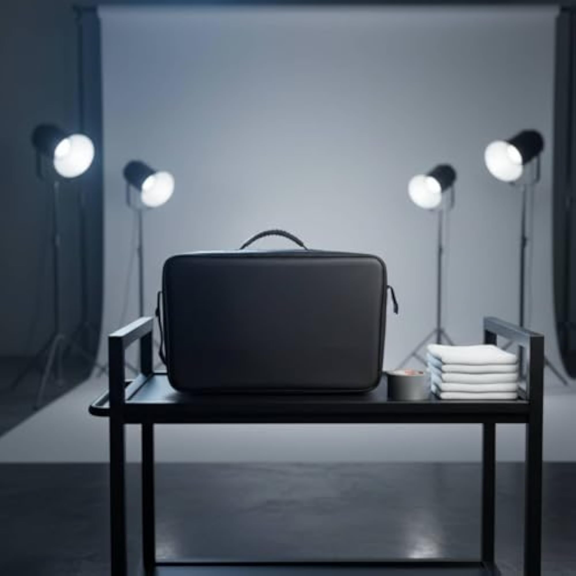 Telescopic Handle Professional Beauty Trolley, Travel Case
