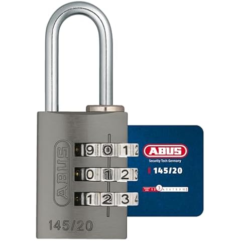 Cadenas à combinaison ABUS 145/20 Titanium Cover