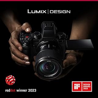 Panasonic LUMIX DC-S5M2XNE Fotocamera Mirrorless Full Frame, Registrazione 4K 60P e 6K 30P Illimitata, Wi-Fi, Phase Hybrid AF, Active IS, Dual Native ISO, con Lente S-R1840E 18-40mm S, Nero