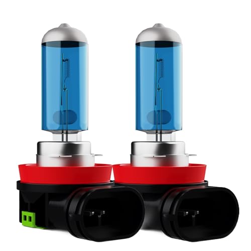 Image of Fog Light Bulbs Fit For Ford Ranger 2021-2023, H11 High Performance Fog Lights Halogen Light Bulb, 6000K White Light, Pack of 2