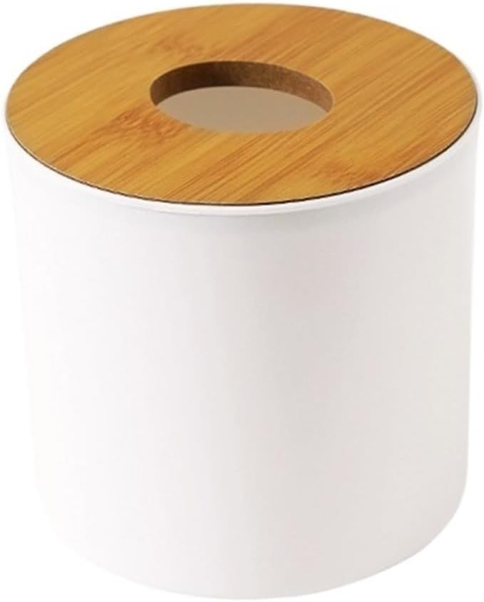 Tissue Box Holder Desktop Tissue Paper Box Storage Rack Wood Cover Napkin Case Square Plastic Tissues Holder Kitchen Living Room Decorative Napkin Holder (Color : 5)