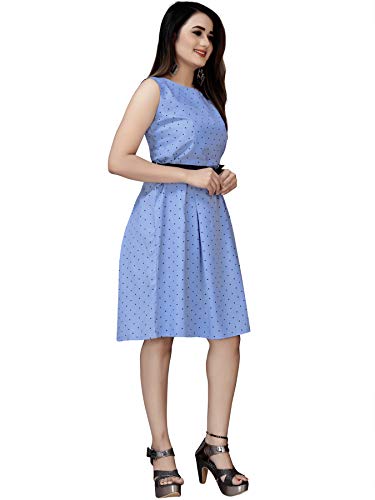 Image of AA Creation Women's Fit And Flare Knee Length Dress
