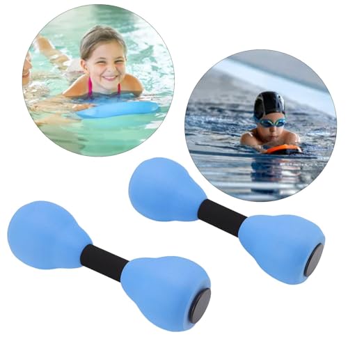 Pesas de agua para piscina 2 piezas foam azul miniatura 5