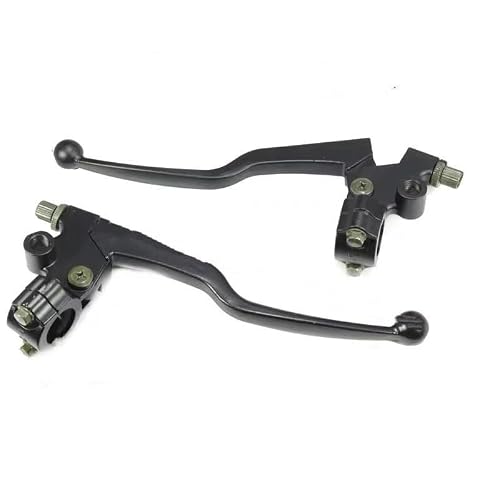 Hoqcszfup Left And Right Motorbike Brake Levers Motorcycle Brake Pump Assembly Gn125 Gs125 Gs125 Hj125 Front Right Clutch Levers Master Cylinder Rear Disc System(Left And Right)