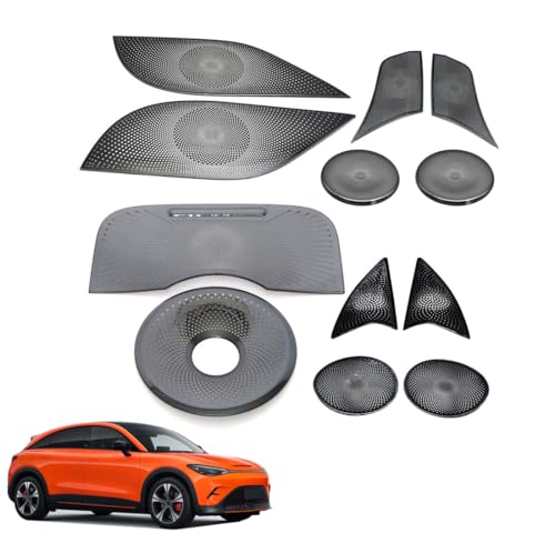 Embellecedores para altavoces de coche Smart #3 2023-2025: acabado negro de alta precisión