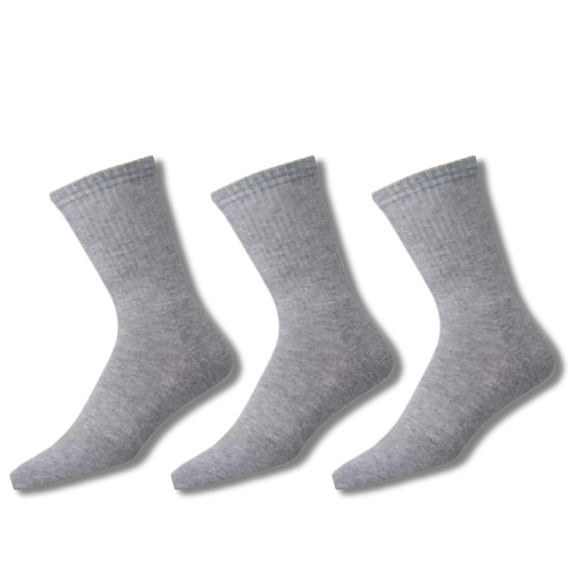 Image of cotton socks for men Socks for Men & Women Solid Sports Cushion Sneaker Unisex Towel Socks Combo for Running, Cycling & Gym, Odour Free, Free Size
