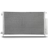 SCITOO 3086 Condenser Air Conditioning AC Condenser Compatible for 2003-2007 for Honda Accord 2.4L 2003-2007 for Honda Accord 3.0L
