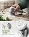 POPCHOSE Lint Remover and Fabric Shaver with 6 Blades Cordless and Rechargeable Up to 2 Hours Runtime for Clothes Sweaters Couches and Upholstery Perfect for Home Travel and Australian Households