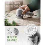 POPCHOSE Fabric Shaver, Lint Shaver with 6-Leaf Blade, Rechargeable - Image 2