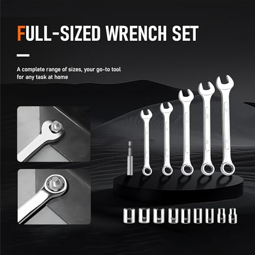 Koopool SD123 149 Piece Automotive And Household Tool Set - Perfect For Car Enthusiasts And Diy Home Repairs thumb #3