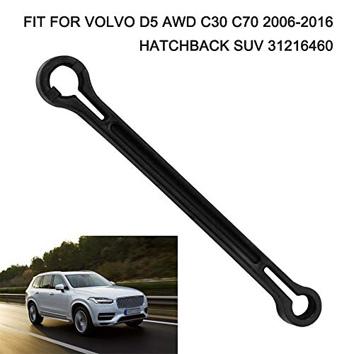 Yorten Eixo de ligação do acelerador giratório compatível com Volvo D5 AWD C30 C70 2006-2016 Hatchba