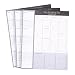 to-Do-List Notepad - 3-Pack Magnetic to Do List Notepad, Big Shopping List, Grocery List Pad, 52 Sheets Per Pad, Grey, 7.5 x 9.5 Inches