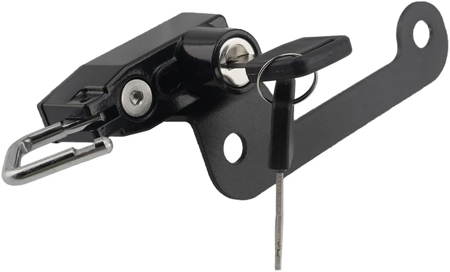 Motorcycle Helmet Lock, for Suzuki GSX-S1000GT 2021-2023, Anti Theft Lock Helmet Safety Lock Specific mounting Position, Keys 2PC (Black)