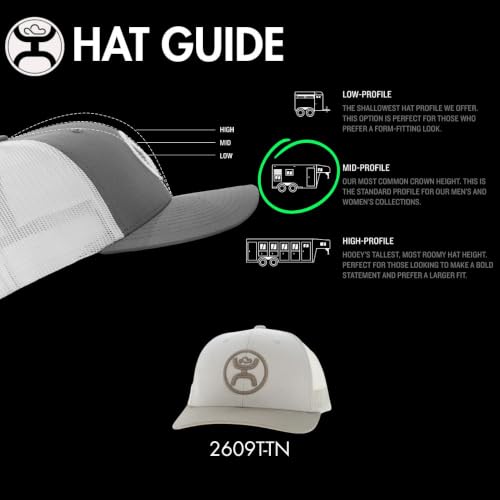 Image of HOOEY O Classic 6-Panel Adjustable Snapback Trucker Hat