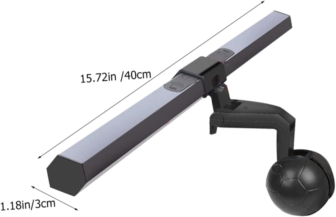 KICHOUSE USB Led Monitor Light Bar for Study Office Screen Light Flicker No Shadows Easy Installation for Home Dorm Use