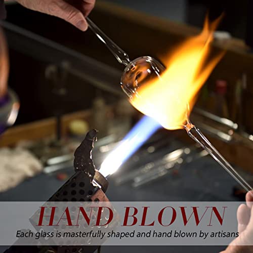 Chouggo Set Of 6 Martini Glasses, Act Deco 7Oz Crystal Coupe Glass With Unique Convex Bottom, Elegant Hand Blown Cocktail Glasses For Bar, Martini, Cosmopolitan, Manhattan, Gimlet, Pisco Sour #TOP6