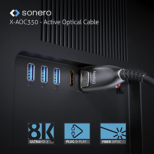 Sonero® Cavo 8K-DisplayPort 1.4, cavo ibrido in