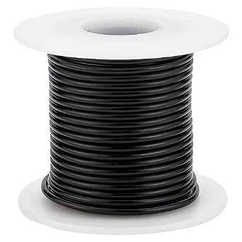 2 Rolls Flat Aluminum Craft Wire – 18 Gauge, 32.8 Ft Each, Great For Jewelry Making & DIY