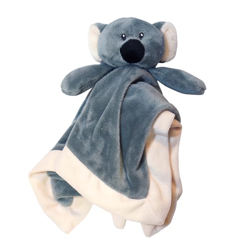 Image of Koala Security Blanket: Soft, Gender Neutral Baby Loveys for Boys and Girls, Snuggle Toy Stuffed Animal, 12 Inch