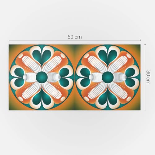 Panneaux durable 60x30 cm vinyle pour masquer les murs abîmés de garage