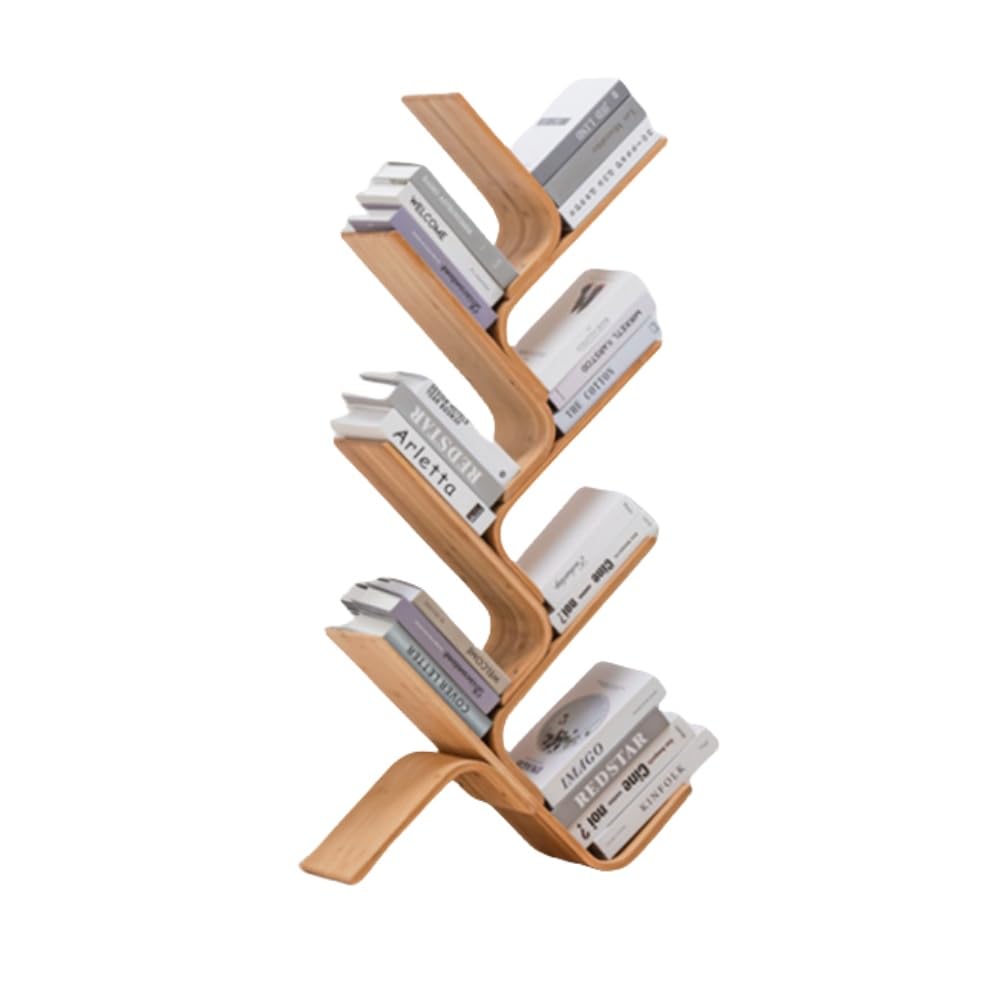 Amazon｜クリエイティブツリー型本棚 オフィス書斎 シンプル マガジン