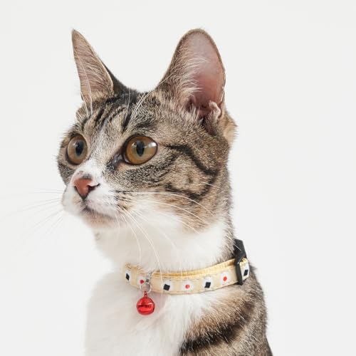 ペティオ (Petio) 猫用首輪 CAT COLLAR オニギリ イエローのサムネイル
