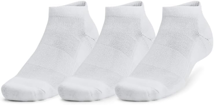 Under Armour Unisex-Adult Training Cotton Low Socks 3 Pack