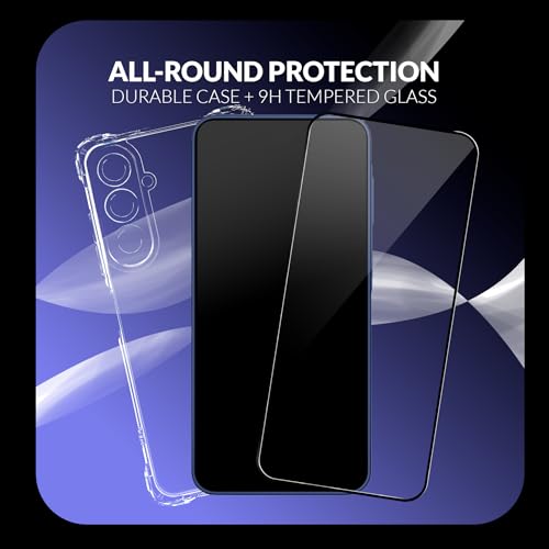 Image of ShieldTech Back Cover Case + Screen Protector for Samsung Galaxy A26 5G | Transparent Mobile Phone Back Case Cover for Samsung Galaxy A 26 | Samsung A26 5G TPU Transparent Back Cover Case
