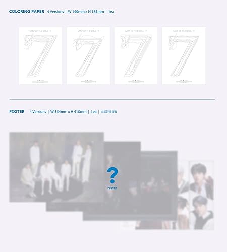 Miniatura 6 de (Set) BTS  MAP of The Soul 7 **Fecha de lanzamiento 2020.02.21