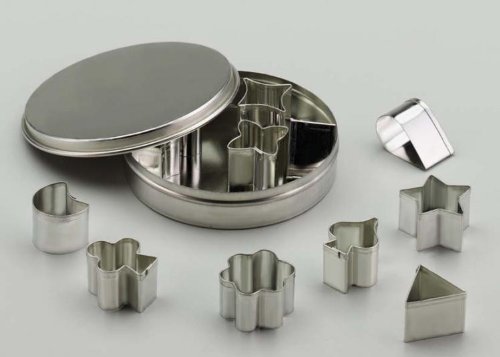 Box 12 TAGLIABISCOTTI Mini Inox Eva