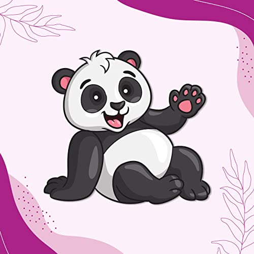 Bhai Please Panda Wooden Fridge Magnet (Pack of 1) | Animal, Jungle Forest, Cute Theme | Gift for Birthday, Return Gift