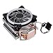 PC Cooler, giętki gruby dwurzędowy naprzemienny specjalnie zaprojektowany wentylator procesora do procesora 1150 do procesora 1151 do procesora 1155