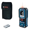 Bosch Professional Distanziometro laser GLM 40-31 (P65, carcassa antiurto, calcoli automatici per lunghezza/superficie/volume, display a colori luminoso, compatibile con batterie agli ioni di litio)