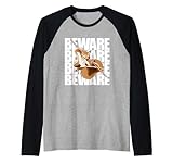 Photo Gallery beware - scoiattolo grigio a forma di scoiattolo maglia con maniche raglan Photo Gallery beware - scoiattolo grigio a forma di scoiattolo maglia con maniche raglan