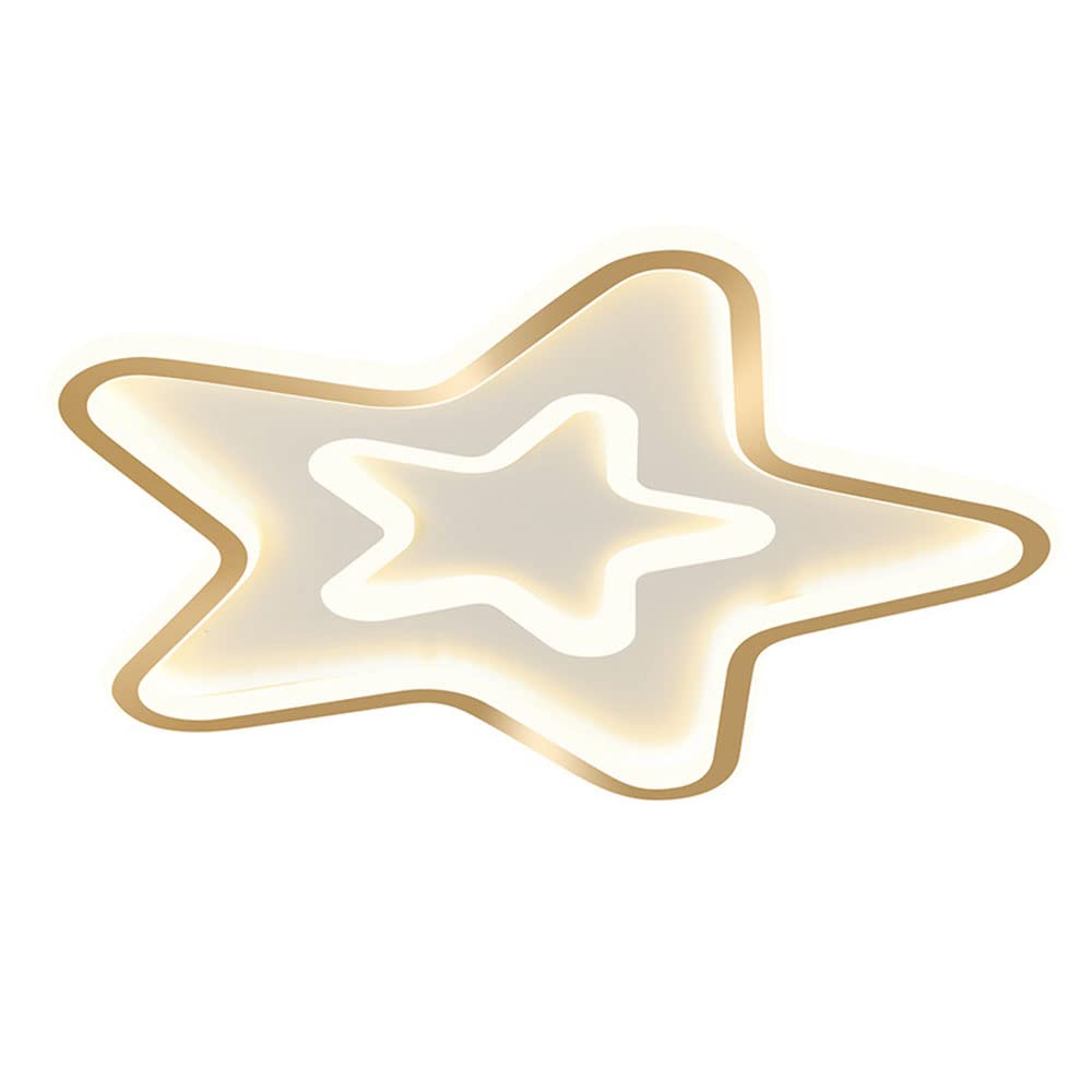 Luminaire de plafond à encastrer LED moderne design étoile acrylique 36W