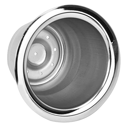 Copsule of Coffee Capsule, taza de cápsula reutilizable recargable de acero inoxidable para cafetera Nespresso