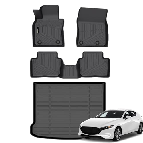 Tapis de sol toutes saisons Mazda 3 Hatchback pour coffre