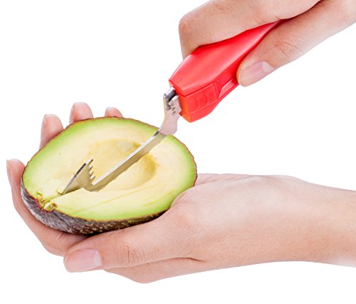 Ferramenta Abacate 6 em 1 Opener Knife, Cutter Pitter, Scooper, Slicer, Masher & Spreader. O melhor