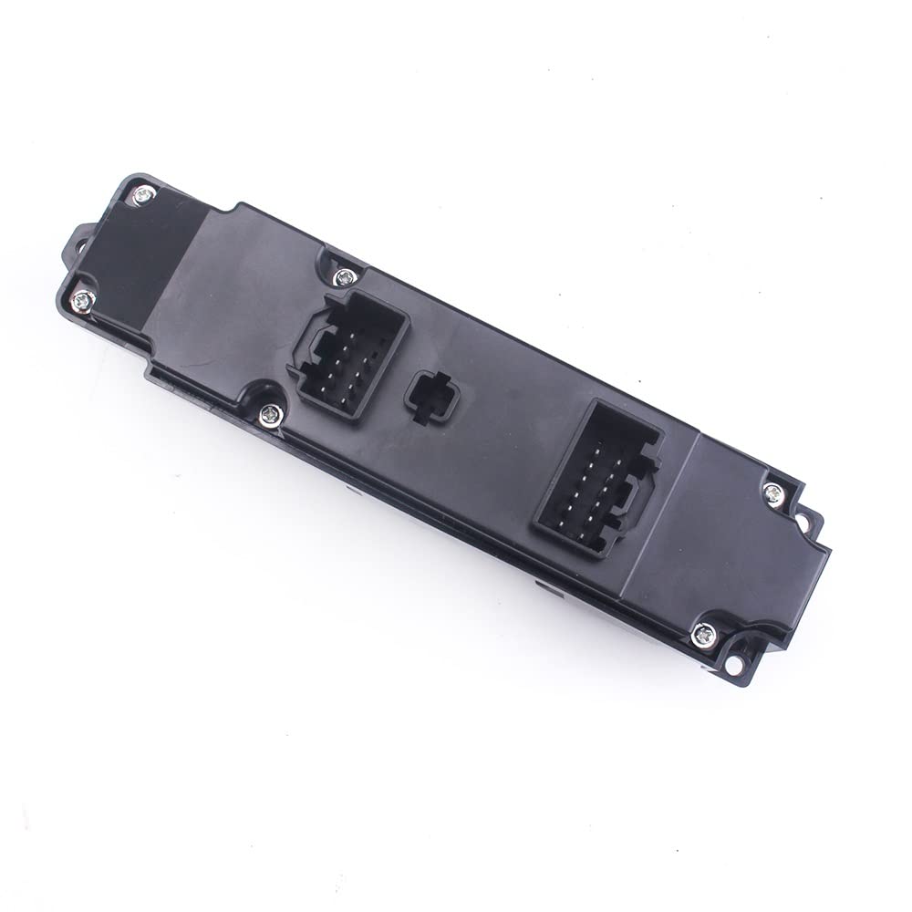 GD1E-66-350, Interruttore alzacristallo elettrico Pulsante alzacristallo nero integrato in ABS robusto ad alta sensibilità for la modifica